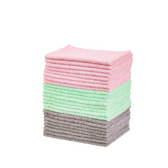 Amazon Basics Cleaning Cloths Microfiber Solid Rectangular Towel
