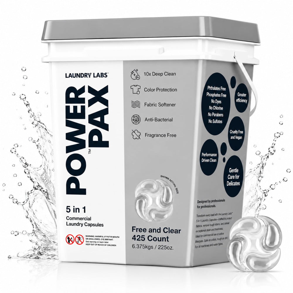 5-in-1 Laundry Detergent Pods for Commercial Laundry