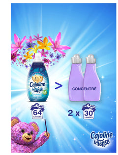 Cajoline Intense Sunburn Concentrated Softener 960ml 64 Washes – Pack of 3