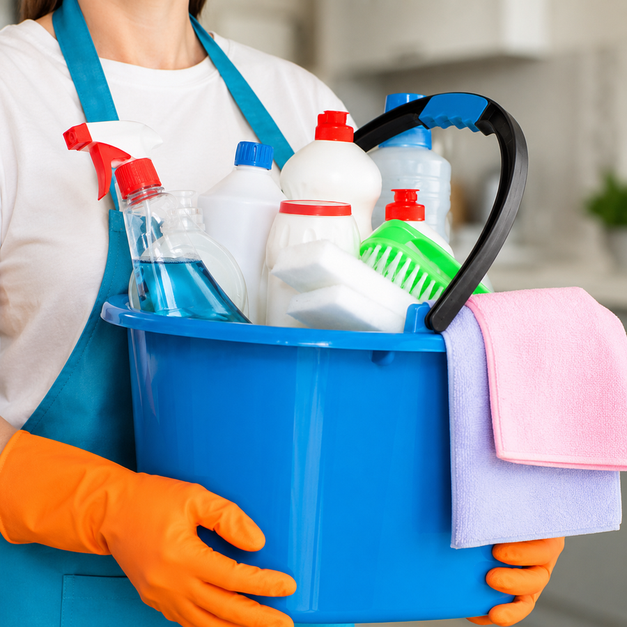 Daily cleaning spray essential